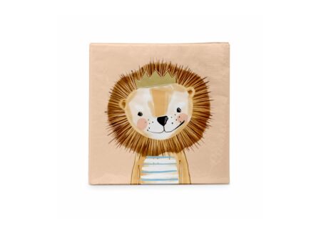 Serviette Leo 33x33cm - 20 stuks