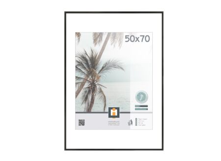 Fotokader Kyoto 70x50cm - kunststof & glas - zwart