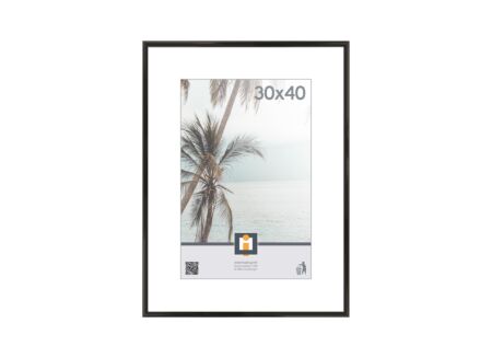 Fotokader Kyoto 40x30cm - kunststof & glas - zwart