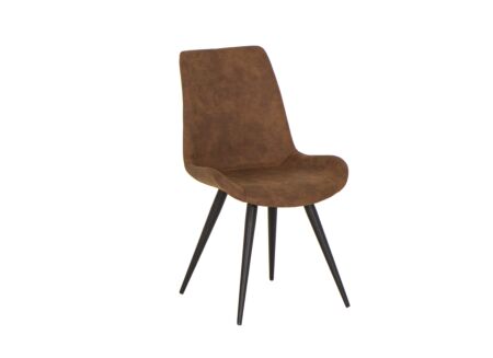 Stoel Fuel 52x60x85,5cm - staal - bruin