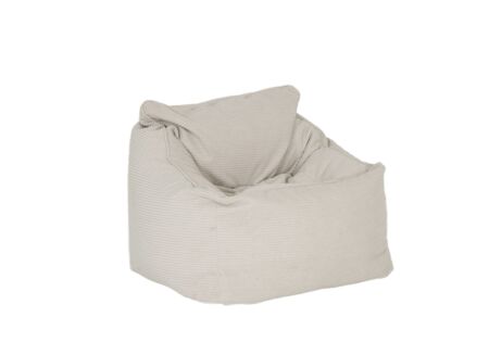 Zitzak Norvik Poso stof - ivoor