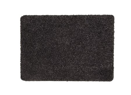 Deurmat Absorb  85x55cm katoen zwart