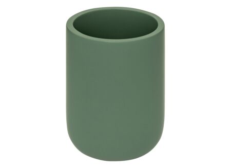 Beker Duo Ø7,2x10cm - polystone - ficus