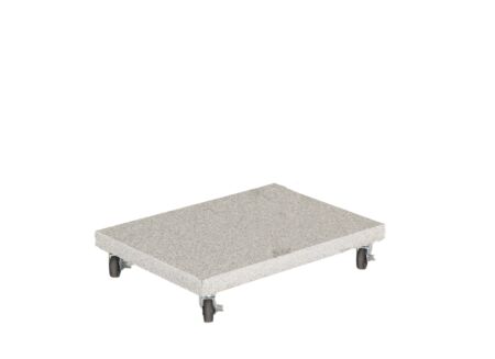 Parasolvoet op wielen enkel geschikt voor Agape parasol 50kg