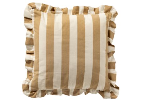 Kussen Bella 45x45cm - polyester & katoen & viscose - irish cream