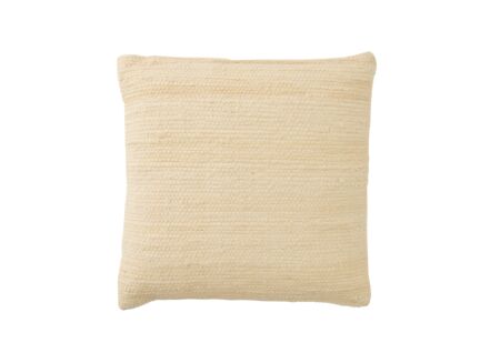 Kussen Katoen Ecru 45x45cm - stof - beige