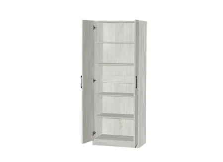 Opbergkast 60cm - decor - witte eik