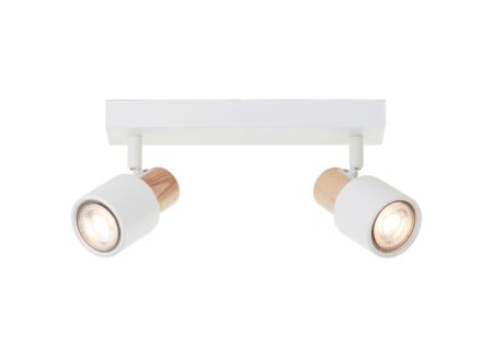 Opbouwspot Pini met 2 spots 10W GU10