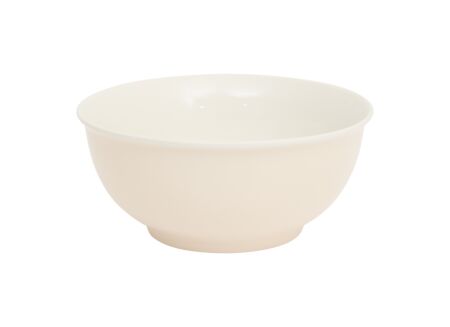 Kom Nature 52cl - porselein - crème