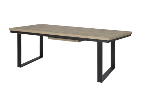 Tafel Tibo 190/250x100cm - melamine - french oak