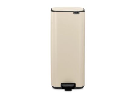Pedaalemmer Bo Brabantia 30L - staal - soft beige