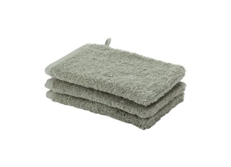 Washandje London 16x22cm groen