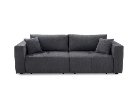 Zetel Relax Bigsofa 4-zit - stof - chenil antraciet