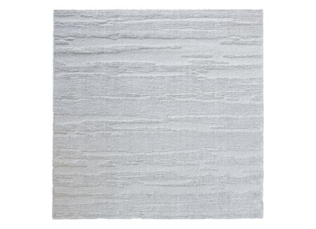Tapijt Madagaskar 200x200cm - polyester - wit