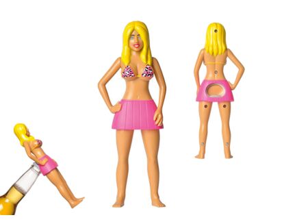 Flessenopener Blonde vrouw