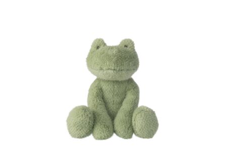 Knuffel Kikker H30cm - polyester - muntgroen