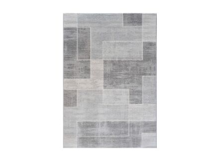 Tapijt Aspero 160x230cm - polyester - grijs