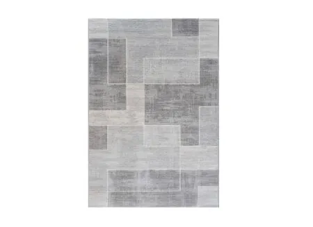 Tapijt Aspero 200x290cm - polyester - grijs
