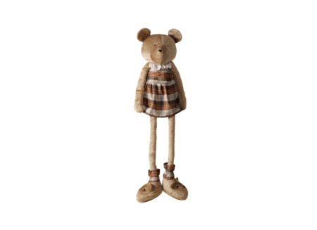 Shelfsitter Beer H150cm - polyester - bruin