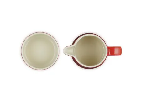 Melkkan en suikerpot Le Creuset