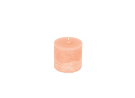 Bougie Ø10x10cm - paraffine - rose saumon Bougie Ø10x10cm - paraffine - rose saumon