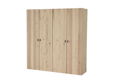 Kleerkast Holmes 200cm - MDF - eik