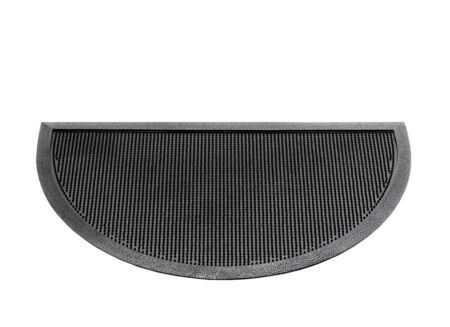 Deurmat Fingertip 75x45cm rubber zwart
