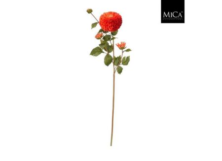 Kunstbloem Dahlia H78cm