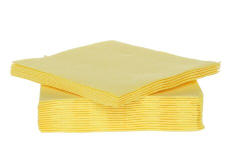 Serviette CT Prof 25x25cm geel 40 stuks