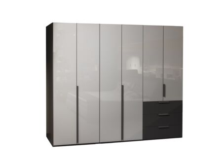 Systeemkast Orange 300cm - decor - grafiet
