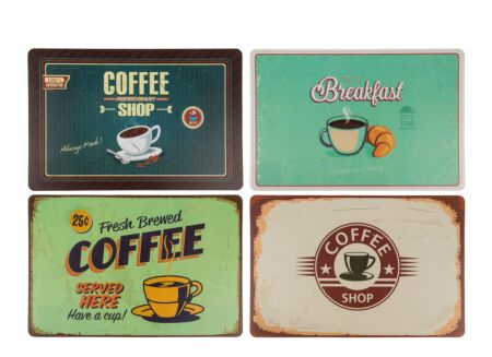 Placemat Coffee 44x29cm multicolor
