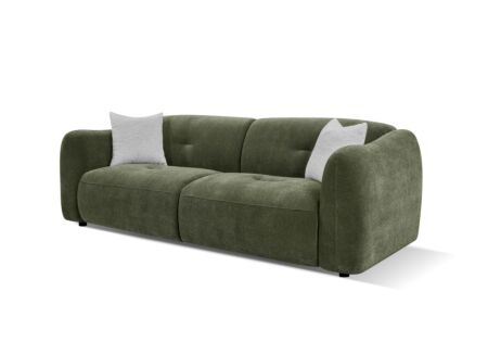 Zetel Olivera 3-zit - polyestervezel- groen