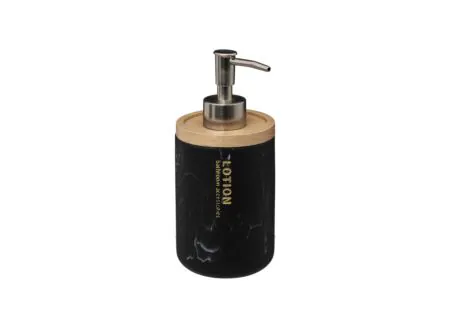 Distributeur de savon Lea noir - Distributeur de savon Lea noir