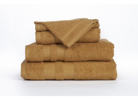 Badlaken Katharina  100x150cm mustard