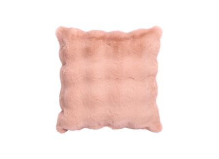 Kussen Dreamy 45x45cm - faux fur - roze Kussen Dreamy 45x45cm - faux fur - roze
