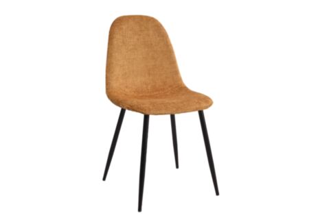 Stoel Charlton 44x53x87cm - stof - oranje