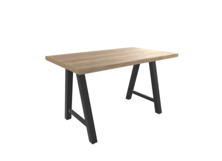 Bartafel Querido 150x90cm - HPL & metaal - eik natuur