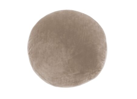 Kussen Marshmallow  Ø40cm - stof - taupe
