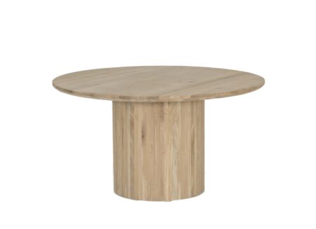 Ronde tafel Pearl Ø140cm - eik massief - naturel