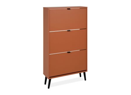 Schoenenkast Vigo 70x24x125cm - melamine - terra