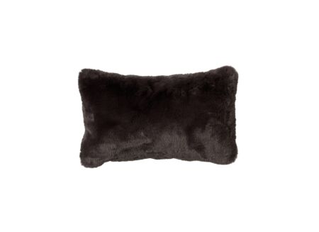 Kussen Zaya 50x30cm - stof - raven