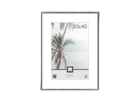 Fotokader Kyoto 40x30cm - kunststof & glas - zilver