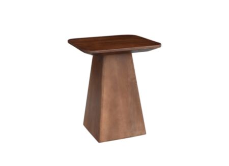 Salontafel Bocadillo 40x40cm - mango massief - bruin
