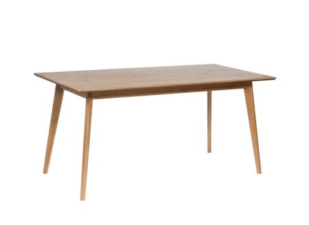 Tafel Ingo 160x80cm - eik massief & decor - naturel