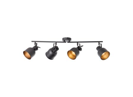 Opbouwspot Rolet met 4 spots 3x18W E14