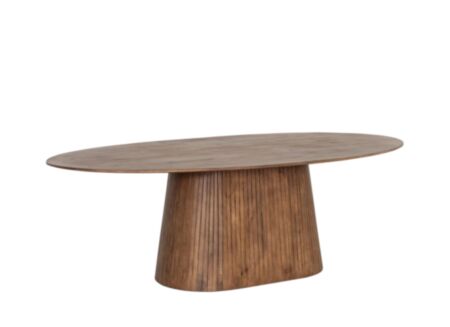 Tafel Graff 240x120cm - mango massief - bruin