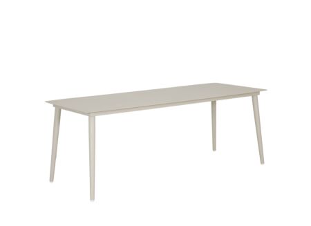 Tuintafel Montana 180x90cm - aluminium - greige