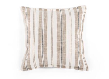 Kussen Indira 45x45cm - katoen - taupe