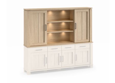 Opzetstuk Alba 199cm - decor - sand oak nature