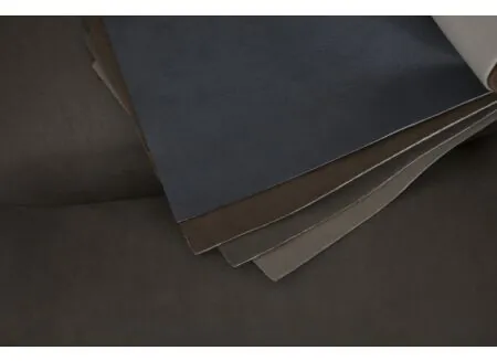 Couleurs - Canapé Notch 2,5 places - tissu - gris foncé